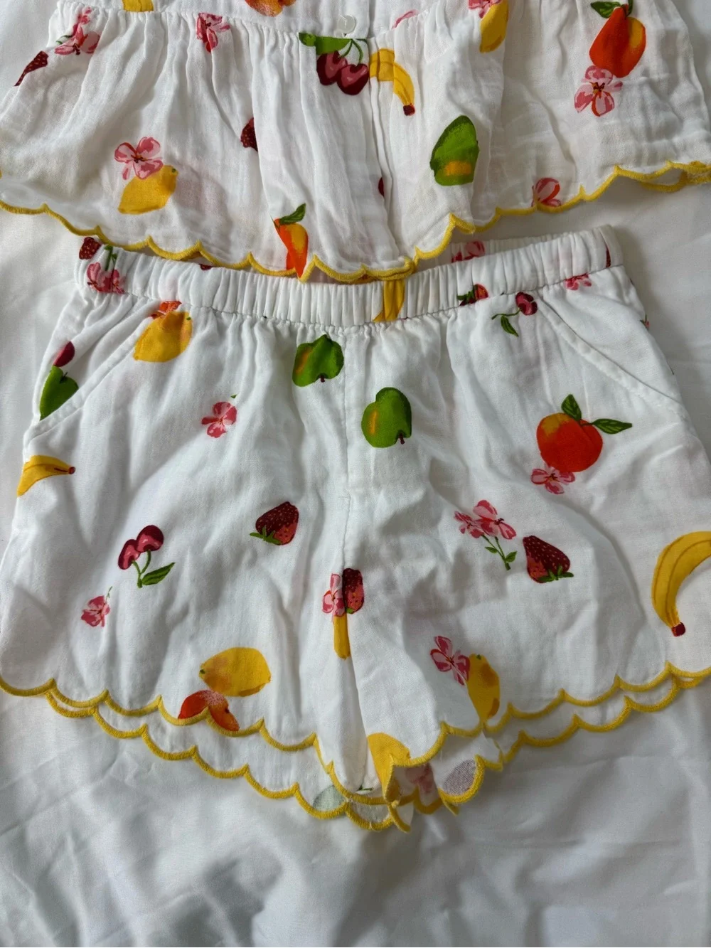 Adorable Matched Summer Shorts Set (Girls L- 10-12)
